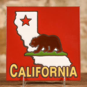 Decorative Tile - California Bear