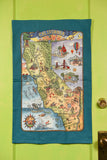 Towel - California Map
