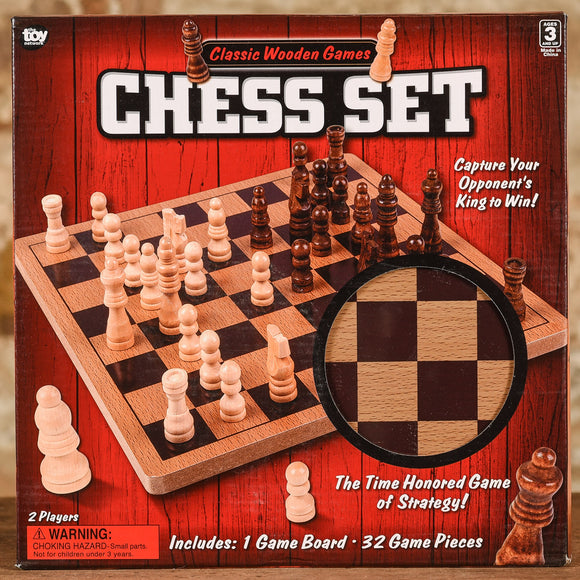 Chess Set - Classic Wooden Games 10