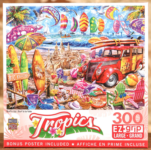 Surf's Up - 300 Piece Puzzle Easy Grip