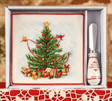 Christmas Tree Plate with Spreader