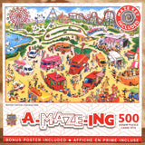 a-MAZE-ing Summer Carnival - 500 Piece Puzzle