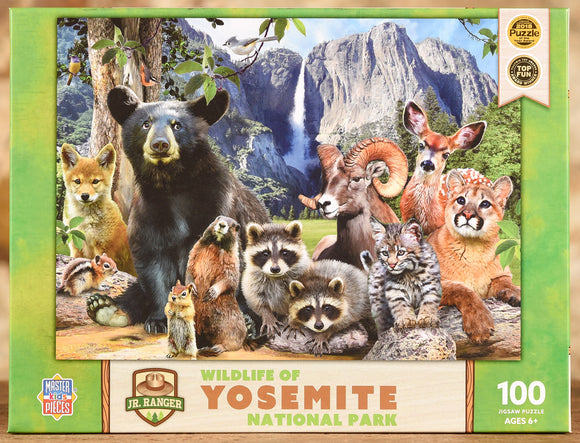Wildlife of Yosemite 100 Piece Puzzle