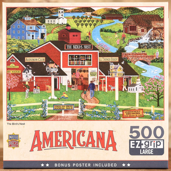 The Bird's Nest - 500 Piece Puzzle Easy Grip