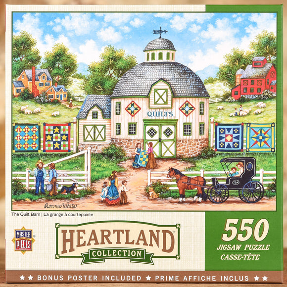 The Quilt Barn - 550 Piece Puzzle