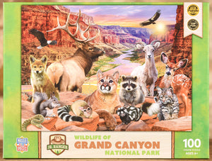 Wildlife of the Grand Canyon 100 Piece Puzzle