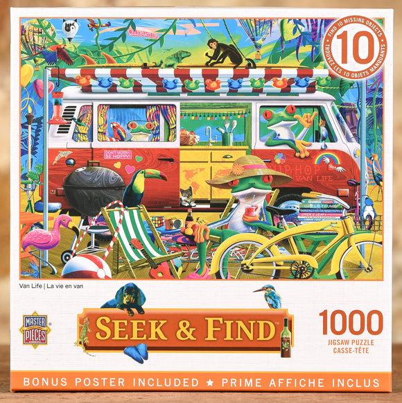 Van Life - 1000 Piece Seek & Find Puzzle