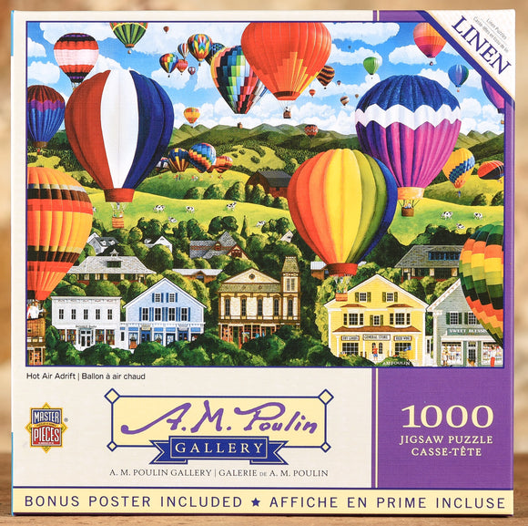 Hot Air Adrift - 1000 Piece Puzzle