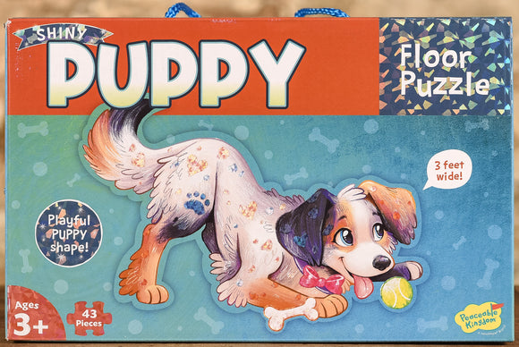 Shiny Puppy - 43 Piece Floor Puzzle