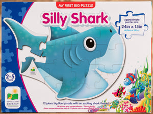 Silly Shark - 12 Piece Big Floor Puzzle