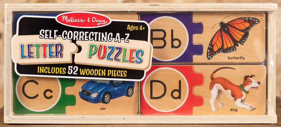 Letter Puzzle Self-Correcting