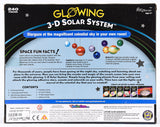 Glowing 3D Solar System