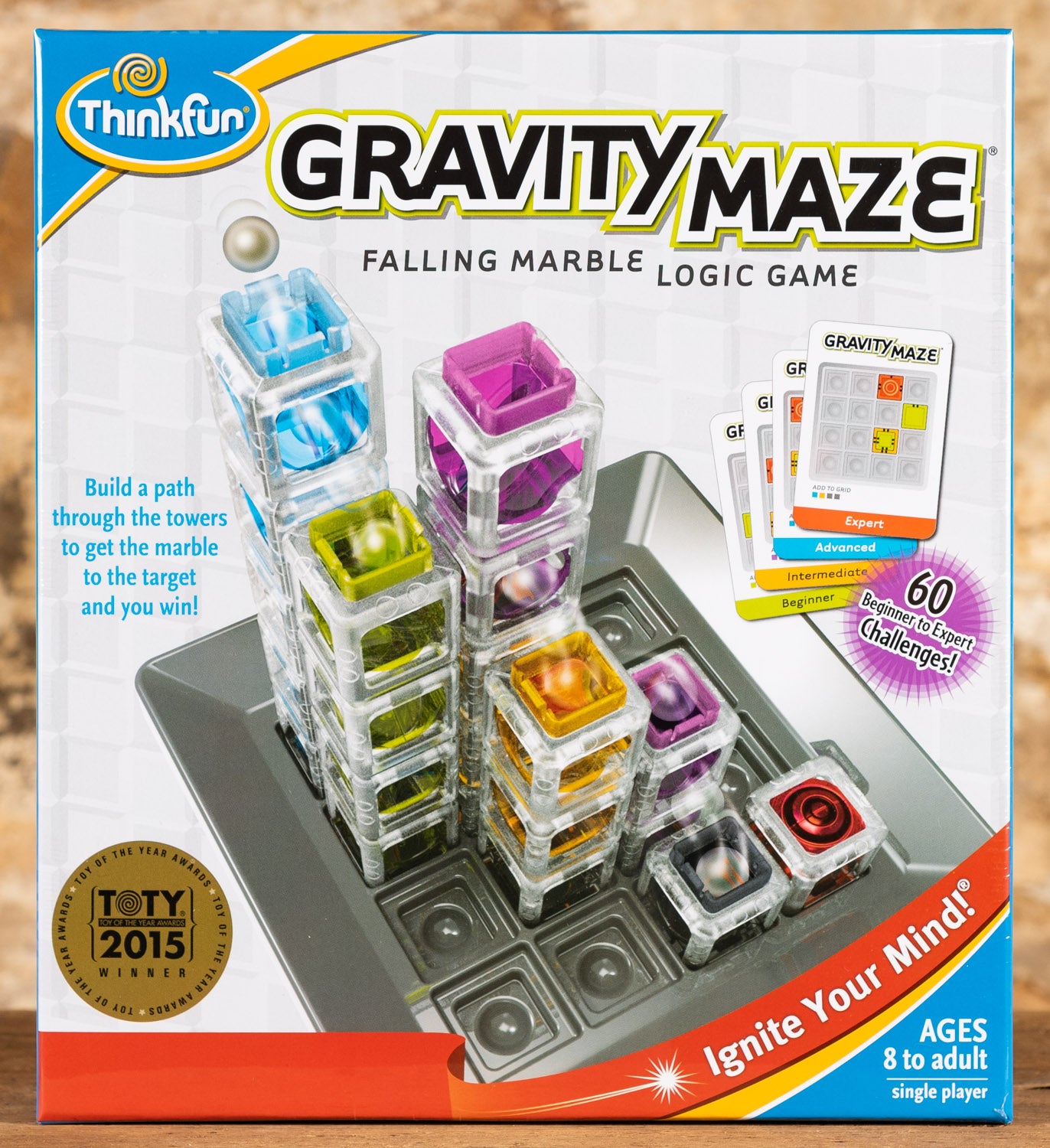 Gravity Maze - Falling Marble Logic Game 60 Beginner to Expert Challenges!!  NEW 19275010065