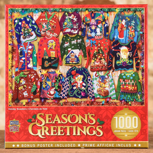 Holiday Sweaters - 1000 Piece Puzzle