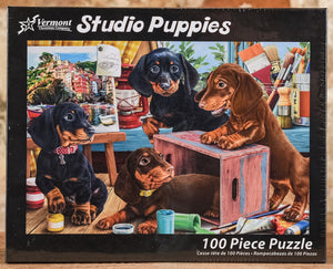 Studio Puppies - 100 Piece Puzzle