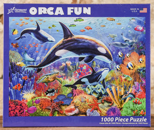 Orca Fun - 1000 Piece Puzzle