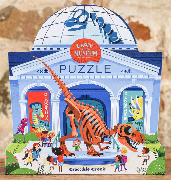 Day At The Museum 48 Piece Puzzle - Dinosaurs
