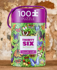 Thirty Six Animals 100 Piece Puzzle - Butterflies