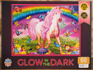 Rainbow World Glow in the Dark 60 Piece Puzzle