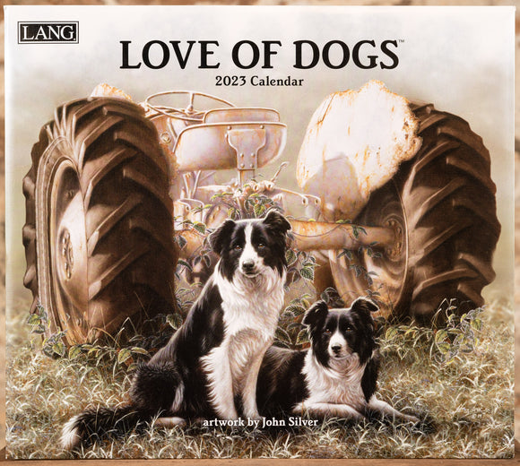 Love of Dogs - 2024 Wall Calendar