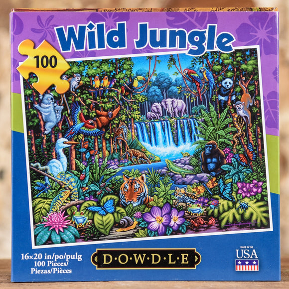 Wild Jungle 100 Piece Puzzle