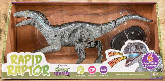 Rapid Raptor - Remote Control Dinosaur