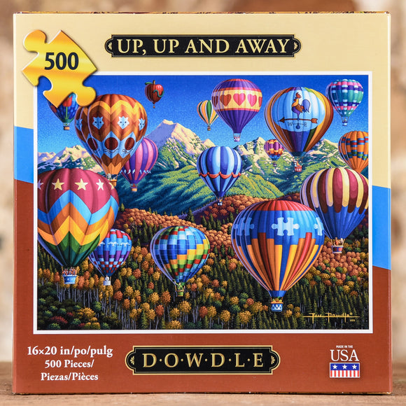 Up, Up and Away 500 Piece Puzzle