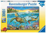 Swim With Sea Turtles - 100 XXL Piece Puzzle