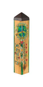 Art Pole From Studio M  - All In This Together 20"