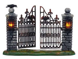 Spooky Wrought Iron Gate