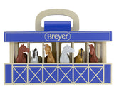 Stablemates - Breyer Farms Wooden Carry Stable