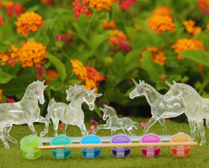 Stablemates - Suncatcher Unicorns Paint & Play
